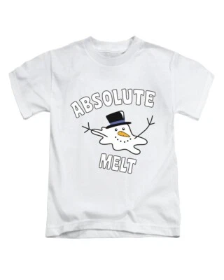 Absolute Melt Snowman Christmas Tshirt xmas festive funny present friend comedy - Image 1 of 2
