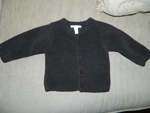 Cárdigan marrón cerámica granero para niños o niñas talla 6-12 meses - Imagen 1 de 2