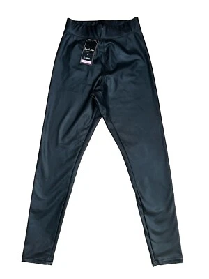 CI SONO Los Angeles Women’s Faux Leather Black Leggings Pants Size Small - Image 1 of 4