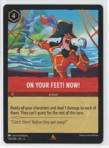 Disney Lorcana: Into the Inklands On your Feet! Now! 130/204 Rare NON-FOIL - Picture 1 of 1