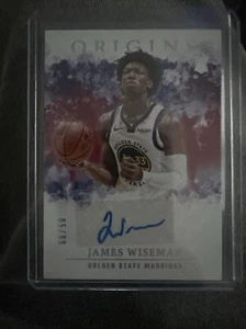 2020-21 Panini Origins Rookie Autographs Red /99 #RA-WIS James Wiseman Warriors - Picture 1 of 3