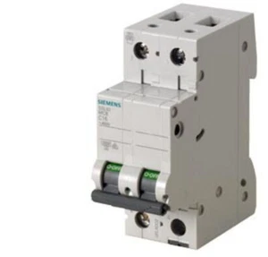 5SL6210-6 Circuit breaker; 400VAC; Inom: 10A; Poles: 2; Charact: B; 6kA; IP20 UK - Picture 1 of 1