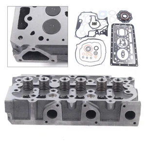 Complete Cylinder Head & Valves Spring & Full Gasket Kit For Kubota D902 Engine - Picture 1 of 12
