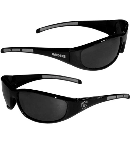 NFL Las Vegas Raiders 3 Dot Wrap Sunglasses Cover