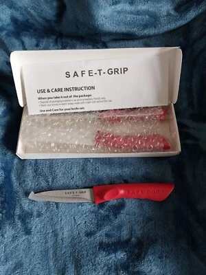 Cuchillos de pelar de cocina Safe - T - Grip de 3 piezas Foto 1 de 2