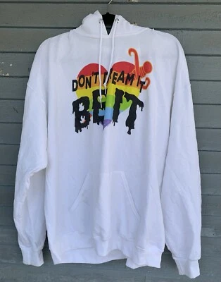 Rocky Horror Picture Show Don't Dream Be It Graphic Fleece Hoodie Sz XL — 第 1/4 张图片