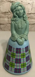 Avon Sweet Honesty Cologne Bottle Belles of the World blaue Französin Figur - Bild 1 von 3