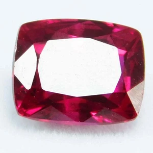 Authentic Natural Red Ruby 8.56 Ct CERTIFIED Cushion Cut Rare Loose Gemstone - Picture 1 of 12