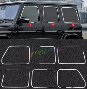 For Mercedes Benz G Class W464 G63 G500 G350d 19-2024 Car Stainless Window Trim - Picture 1 of 4