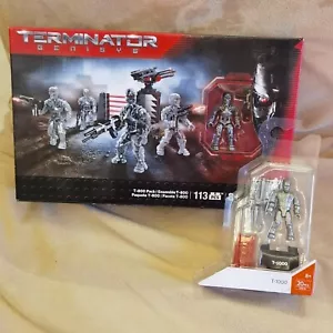 Terminator Mega Construx Series 3 GBG36 T-1000 Genisys T-800 confezione figure CNG02 - Foto 1 di 6