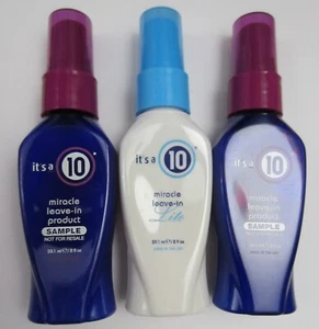 3 - It's A 10 Miracle Leave In Product - 2 regular/1 lite - 2 oz - (6 oz total) - Picture 1 of 2