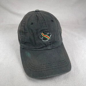 City Hunter Slide Mütze Herren Einheitsgröße schwarz Strapback Cap bestickt minimal - Bild 1 von 11