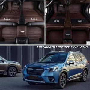 For Subaru Forester 1997-2018 Car Floor Mats Carpets Custom Floor Cargo Auto - Foto 1 di 26