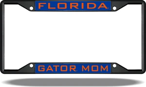 Marco de matrícula negro GATOR MOM de la Universidad de Florida - Imagen 1 de 1