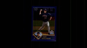 2003 Topps Chrome Toronto Blue Jays Baseball Card #115 Roy Halladay