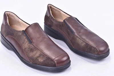 Goldkrone  Damen Halbschuhe Slipper Ballerinas  UK 7 Nr. 23-U 1098 - Bild 1 von 2