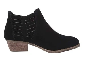 Skechers Stitched Side Zip Boot-Lasso-Black-7M-A368129-NEW - Picture 1 of 3