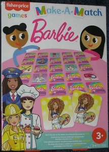 Juego de Memoria BARBIE Make-A-Match ¡NUEVO Sellado ¡Envío Gratuito! No se requiere lectura - Imagen 1 de 2