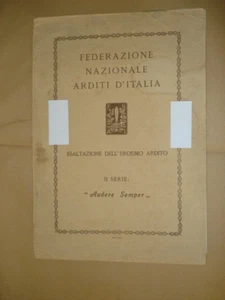 FEDERAZIONE NAZIONALE ARDITI D'ITALIA - Imagen 1 de 8