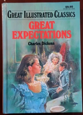 GREAT EXPECTATIONS 1992 by Charles Dickens Great Illustrated Classics Baronet HC - Image 1 of 3