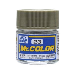 Pintura lacada Mr. Hobby Mr. Color SEMIBRILLANTE VERDE OSCURO (2) 10 ML - Pintura a base de aceite - Imagen 1 de 1