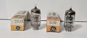 2 tubos electrónicos GE en caja original (NOS) - 5CQ8 y 5CL8A - Imagen 1 de 7