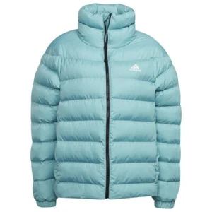 Adidas Damen Winterjacke Itavic 3-Stripes Hellblau viele Größen NEU - Bild 1 von 1