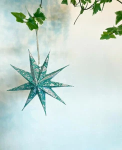 3D hängende Papier Stern Laterne Weihnachtsbaum Hochzeit Party Festival Deko - Bild 1 von 3
