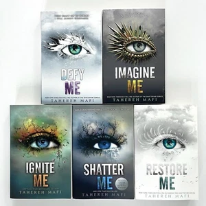 Tahereh Mafi 5 Books Bundle: Defy Me, Imagine Me, Ignite Me, Shatter Me, Restore - Picture 1 of 4