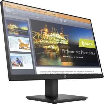 HP ProDisplay P224 22" FHD WLED LCD Monitor 1920x1080 VGA DP HDMI 16:9 *GRADE C* - Image 1 of 4