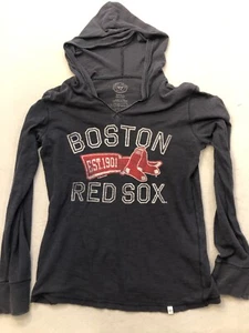 Boston Red Sox Shirt Women's Small Long Sleeve MLB Baseball Hoodie - Picture 1 of 4