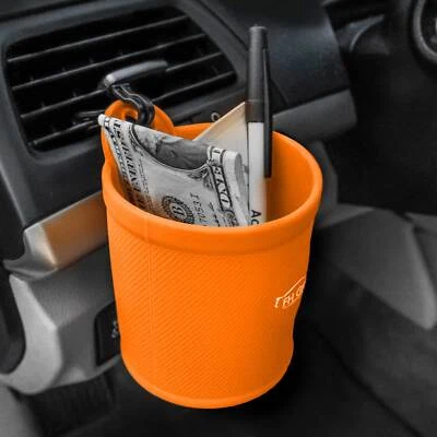 Soporte para teléfono botella taza silicona FH Group, organizador de coche almacenamiento para SUV, naranja Foto 1 de 4