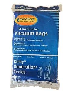 9 Kirby Generation 1,2,3,4,5,6 and Ultimate G Anti Allergen Vacuum Bags - Picture 1 of 4