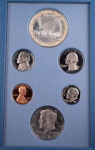1987-S US Mint Prestige Proof Set Constitution Silver Dollar $1 OGP/COA - Picture 1 of 7