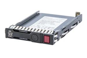 8x Bundle HPE SSD Festplatte 480GB 6G SATA 2.5" SFF Solid State Disk SC MU DS - Bild 1 von 2