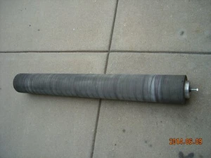 MEG FLYING PASTER BUMP ROLLER. 43 3/4 OVERALL 41 3/4 ROLL FACE 5 1/8 DIA - Picture 1 of 4