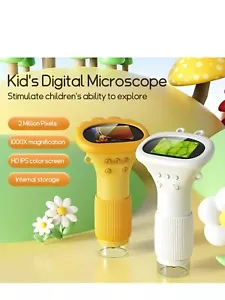 LOOK-Kids Microscope Pocket Microscope - 1000X Portable Microscope For Kids | P - Picture 1 of 28