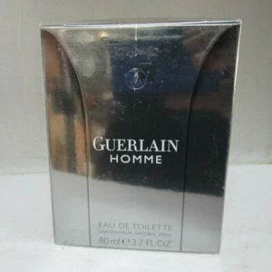 GUERLAIN HOMME EAU DE TOILETTE SPRAY 2.7 oz/80 ml NIB SEALED MEN - Picture 1 of 3