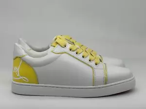 Christian Louboutin FUN VIEIRA Leather Signature Low Top Sneakers Shoes $895 - Picture 1 of 18