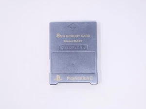 Sony Steel FujiWork PlayStation 2 Memory Card PS2 Ufficiale MagicGate 8MB - Foto 1 di 2