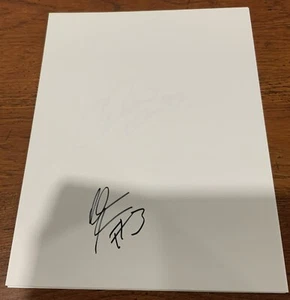 FOTO AUTÓGRAFA FIRMADA POR CHRIS RAINEY 8X10 PAPEL 8,5X11 HOJA BLANCA FLORIDA CATORS - Imagen 1 de 1