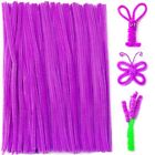 Praisebank Pipe Cleaners For Crafts (200Pcs In Purple), 12 Inch Long Pipe Cleane