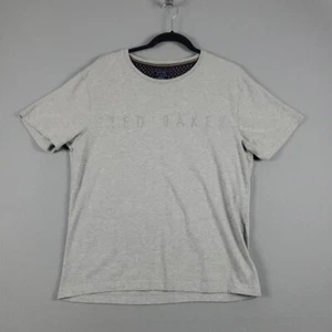 Camiseta Ted Baker Gris Brezo Logo Vestida Para Chill Para Hombre Talla M - Imagen 1 de 10