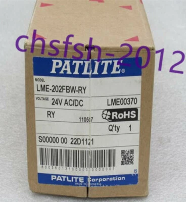 1 pcs New IN Box PATLITE LME-202FBW-RY Indicator - Image 1 of 3