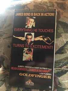 Goldfinger (VHS, 1964) - Picture 1 of 2