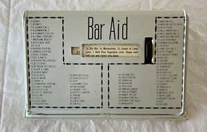 Vintage 1950s Bar Aid Metal Drink Recipe Wheel Bartender Helper White