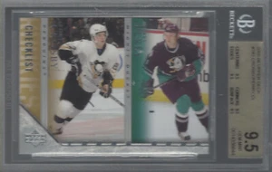 SIDNEY CROSBY/COREY PERRY 2005-06 UPPER DECK HOCKEY CHECKLIST #242 BGS 9.5 - Picture 1 of 1