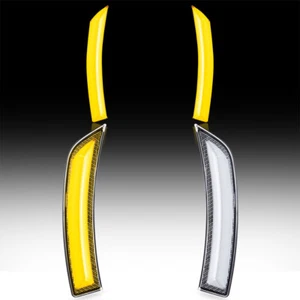 Luces LED laterales transparentes ámbar para Toyota 86 Scion FR-S Subaru BRZ 2021-2024 - Imagen 1 de 13