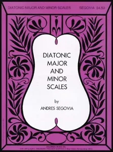 Diatonic Major and Minor Scales Andress Segovia - Foto 1 di 1