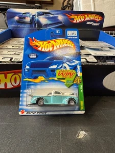 Hot Wheels Treasure Hunt 9/12 (2002) Blue & White '40 Ford Toy Truck #009 - Picture 1 of 2